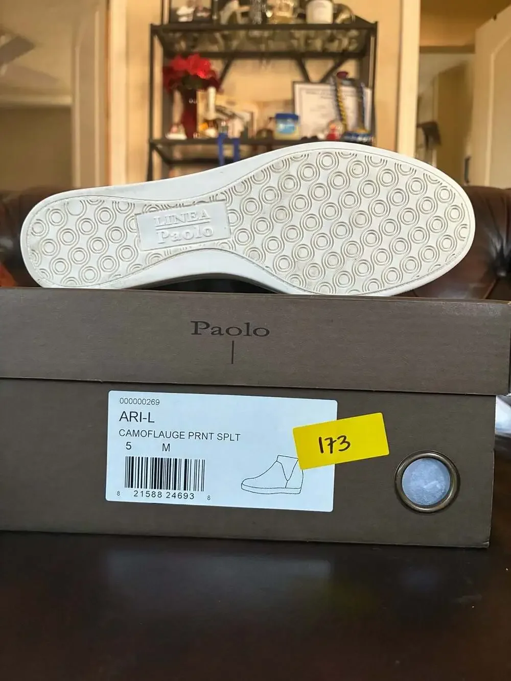 Linea Paolo Fave Tan Kid Suede Cutout Wedge Sneakers-Size 5.5-NWT